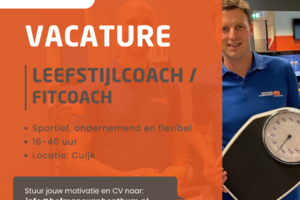 Vacature Leefstijlcoach / Fitcoach 