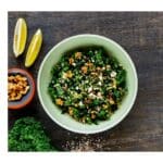 boerenkoolsalade met zoete aardappel